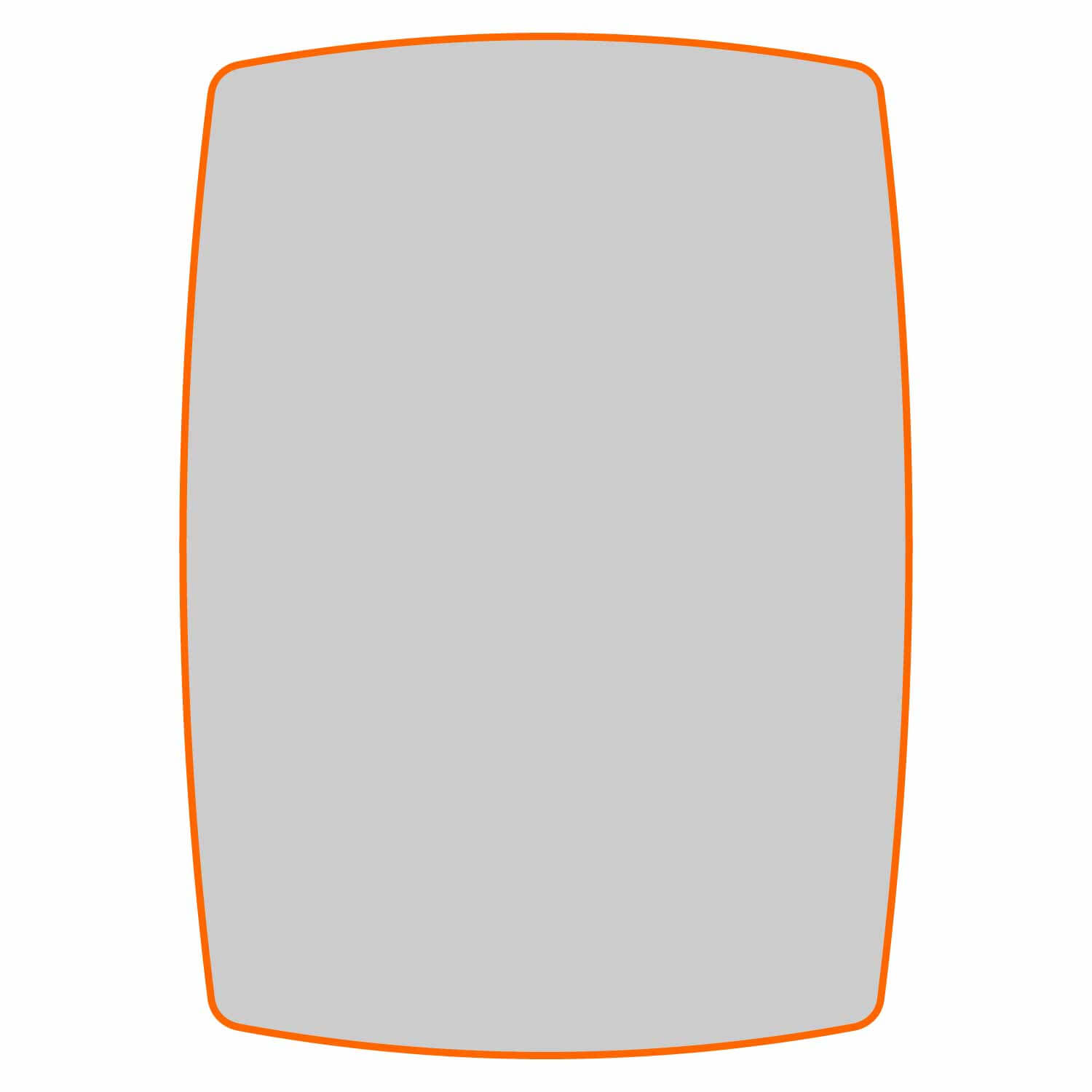 Klemmbretter in konvexer Form